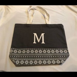 Ⓜ️ Monogrammed Tote • NWOT
